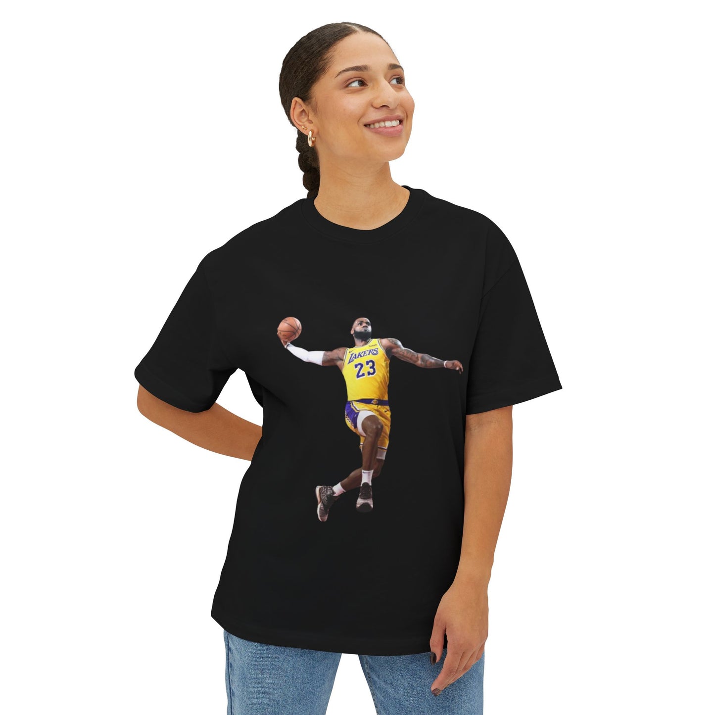 Lebron "King James" Oversized Boxy T-Shirt