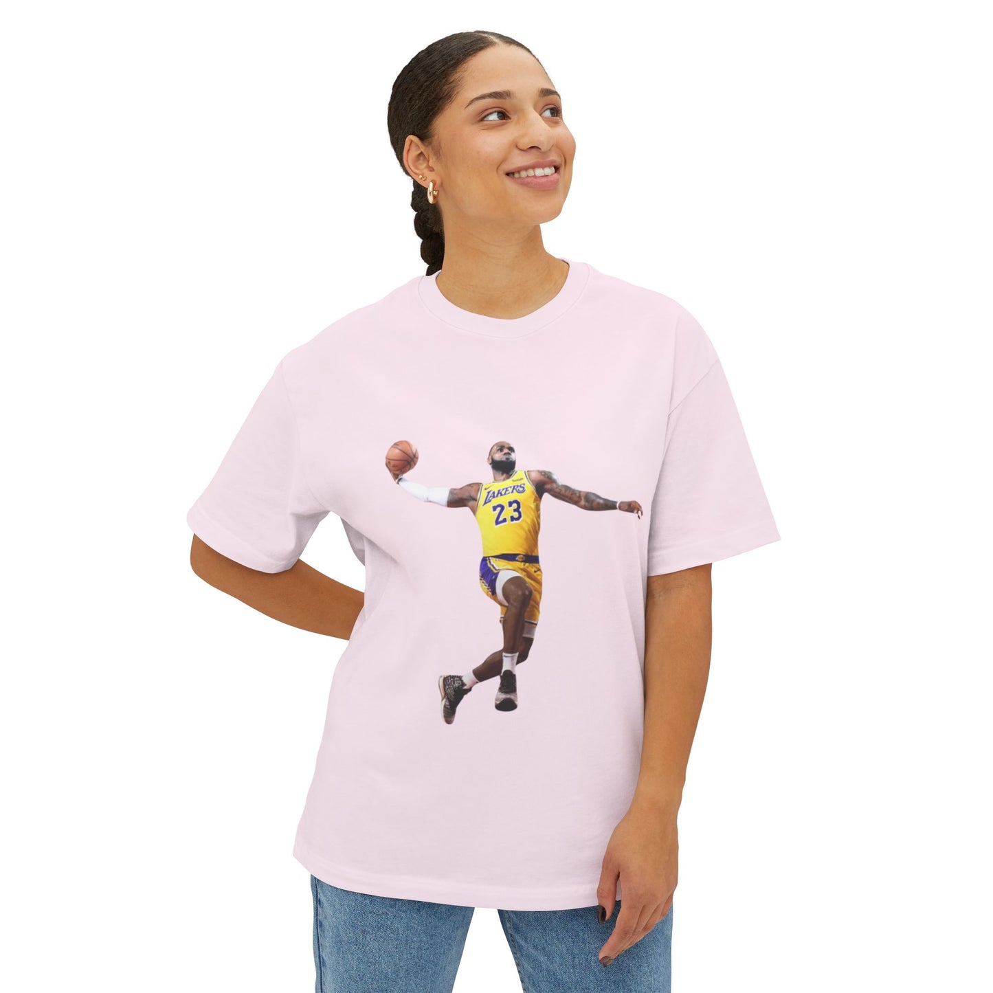 Lebron "King James" Oversized Boxy T-Shirt