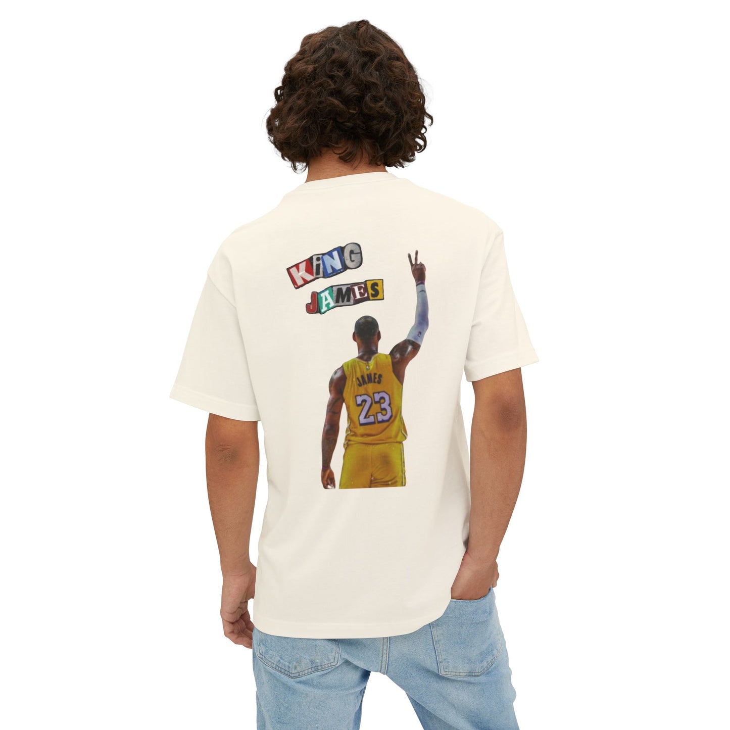 Lebron "King James" Oversized Boxy T-Shirt