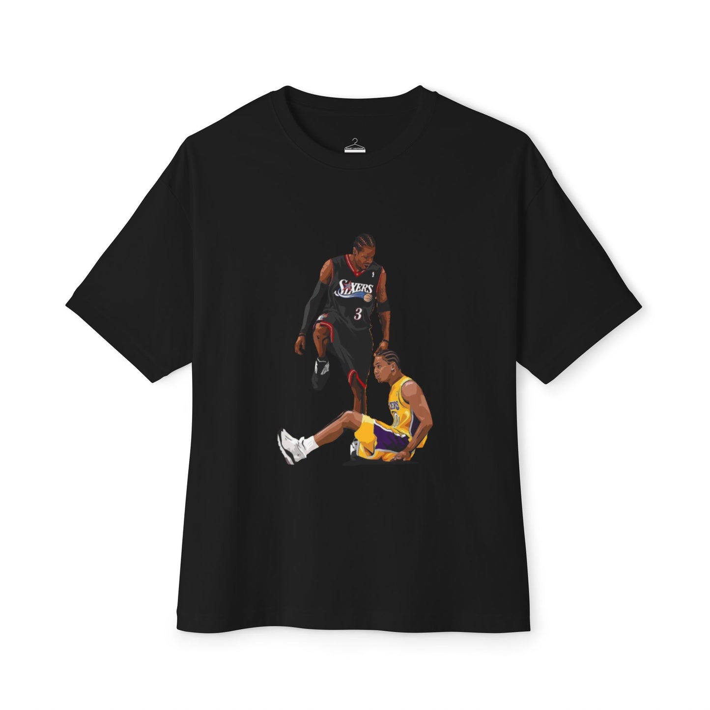 Allen Iverson Oversized Boxy T-Shirt