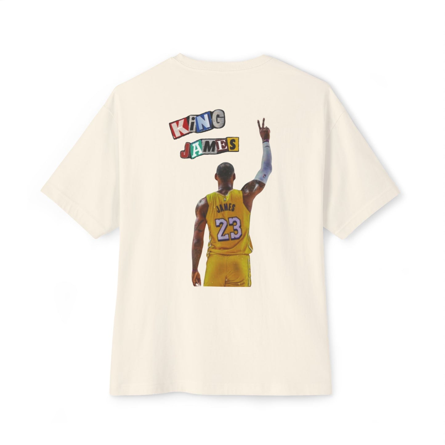 Lebron "King James" Oversized Boxy T-Shirt