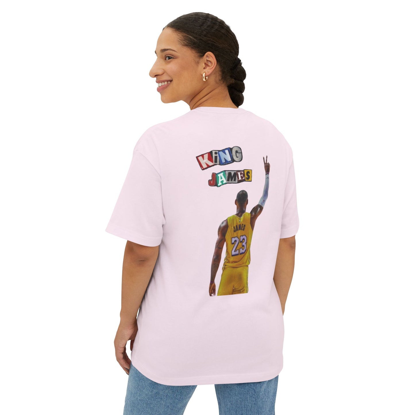Lebron "King James" Oversized Boxy T-Shirt