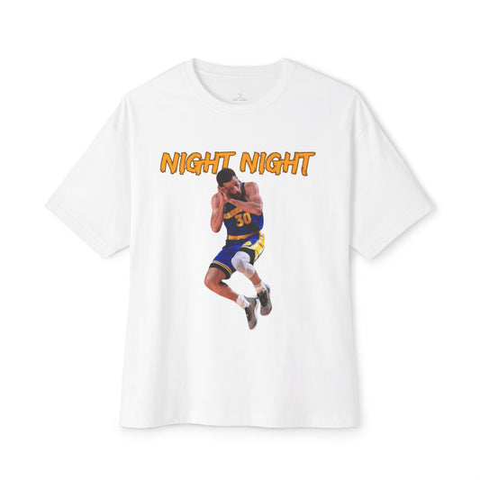 Stephen Curry "Night Night" Oversized Basketball Tee