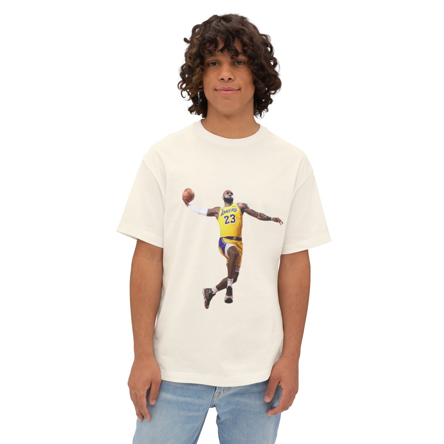 Lebron "King James" Oversized Boxy T-Shirt