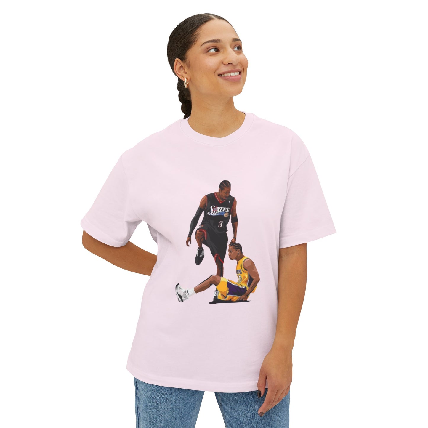 Allen Iverson Oversized Boxy T-Shirt
