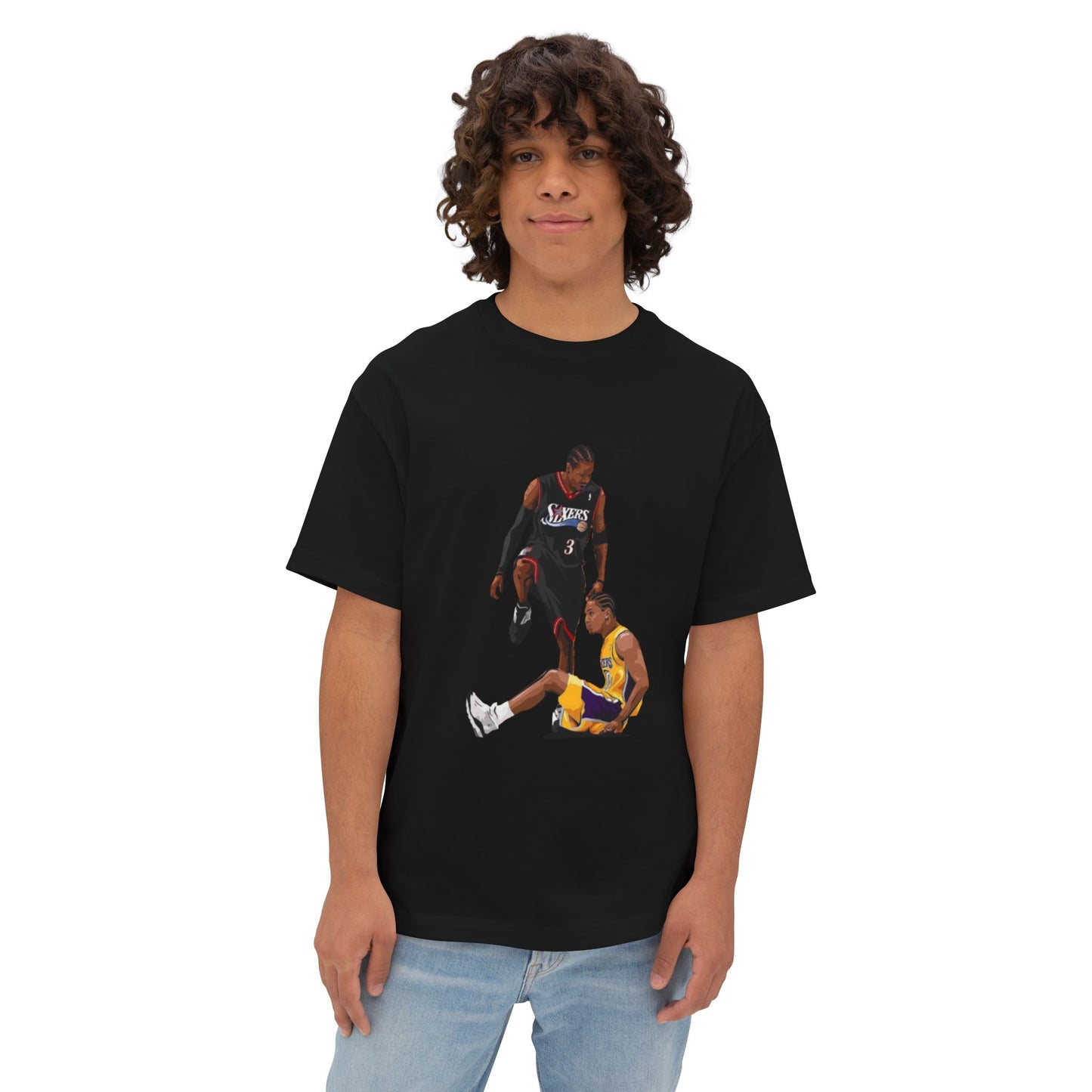 Allen Iverson Oversized Boxy T-Shirt