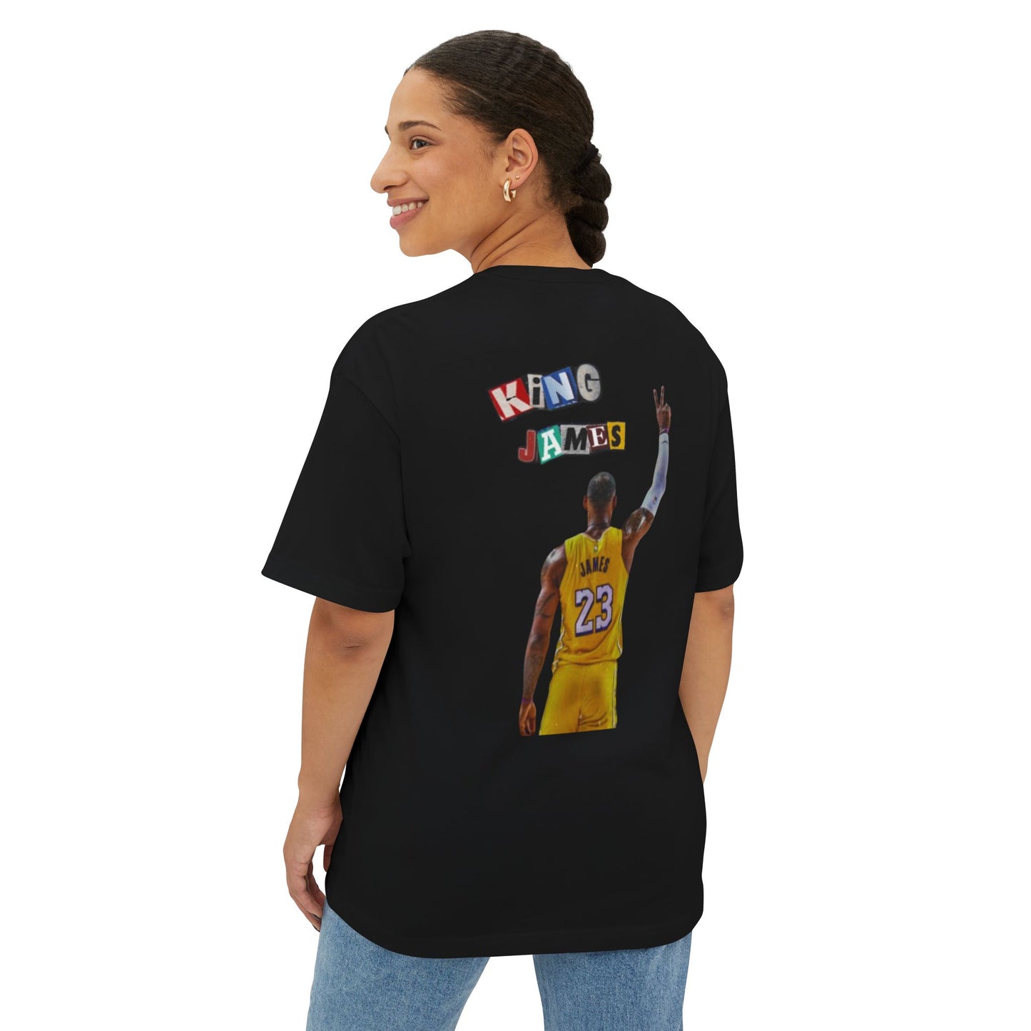Lebron "King James" Oversized Boxy T-Shirt