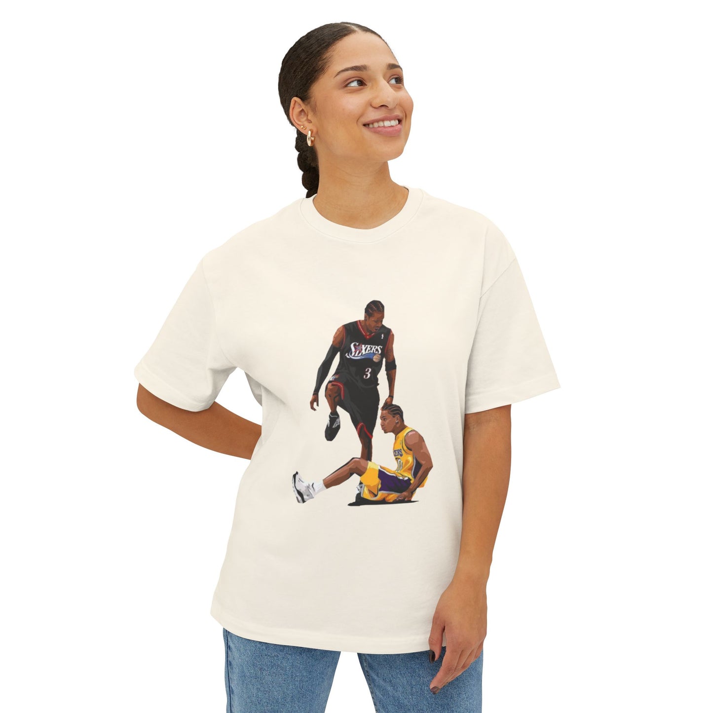 Allen Iverson Oversized Boxy T-Shirt